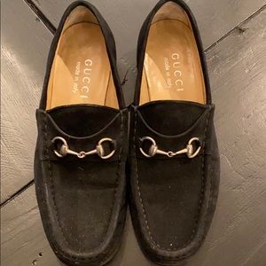 Gucci suede loafers size 37